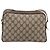 Borsa GUCCI GG Supreme Web Sherry Line PVC Beige Gold 93 02 049 Auth 199656 D'oro - vista 3