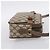 Borsa GUCCI GG Supreme Web Sherry Line PVC Beige Gold 93 02 049 Auth 199656 D'oro - vista 5