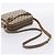 Borsa GUCCI GG Supreme Web Sherry Line PVC Beige Gold 93 02 049 Auth 199656 D'oro - vista 7