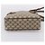 Borsa GUCCI GG Supreme Web Sherry Line PVC Beige Gold 93 02 049 Auth 199656 D'oro - vista 9