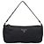 PRADA Accessory Pouch Nylon Black Silver Auth 200929V Silvery - view 13