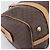 Céline CELINE Borsa mini Boston in tela Macadam PVC Pelle Marrone Oro Auth 197824V D'oro - vista 16