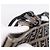 Borsa a mano FENDI Zucchino Canvas Navy Silver Auth BA15304 Argento Blu navy - vista 10