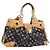 Borsa Tote LOUIS VUITTON Monogram Multicolor Ursula Nera M40124 LV Auth ka5857V Nero