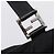 Borsa a mano FENDI in jersey di cotone Nero Argento Auth ka5894 - vista 10