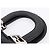Borsa a mano FENDI in jersey di cotone Nero Argento Auth ka5894 - vista 8
