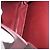 Borsa a tracolla CARTIER Must Line in pelle Bordeaux Gold Auth ka5924 D'oro Bordò - vista 17