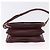 Borsa a tracolla CARTIER Must Line in pelle Bordeaux Gold Auth ka5924 D'oro Bordò - vista 9