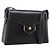 Christian Dior Shoulder Bag Leather Black Gold Auth ka5898 Nero D'oro