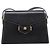 Christian Dior Shoulder Bag Leather Black Gold Auth ka5898 Nero D'oro - vista 2