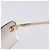 Gafas de sol CHANEL metal Gold CC Auth yk20750M Dorado - vista 10