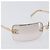 Gafas de sol CHANEL metal Gold CC Auth yk20750M Dorado - vista 6