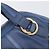Bulgari Borsa a mano BVLGARI Chandra in pelle blu e oro Auth 198928A - vista 10