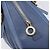 Bulgari Borsa a mano BVLGARI Chandra in pelle blu e oro Auth 198928A - vista 17