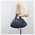 Bulgari Borsa a mano BVLGARI Chandra in pelle blu e oro Auth 198928A - vista 23