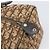 Borsa Boston Christian Dior Trotter Canvas Beige Gold Auth 199799 D'oro - vista 14