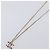 Collana CHANEL COCO Mark Stone metallo Multicolor CC Auth yk20780M Multicolore - vista 10