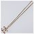 Collana CHANEL COCO Mark Stone metallo Multicolor CC Auth yk20780M Multicolore - vista 4