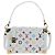 Borsa LOUIS VUITTON Monogram Multicolor Side Trunk MM Bag White M14046 Auth 199130SM Bianco - vista 13