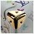 Borsa LOUIS VUITTON Monogram Multicolor Side Trunk MM Bag White M14046 Auth 199130SM Bianco - vista 19