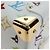 Borsa LOUIS VUITTON Monogram Multicolor Side Trunk MM Bag White M14046 Auth 199130SM Bianco - vista 20
