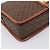 Céline Borsa a tracolla CELINE Macadam Canvas PVC Leather Brown Gold Auth 200945 Marrone D'oro - vista 15