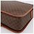 Céline Borsa a tracolla CELINE Macadam Canvas PVC Leather Brown Gold Auth 200945 Marrone D'oro - vista 16