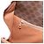 Céline Borsa a tracolla CELINE Macadam Canvas PVC Leather Brown Gold Auth 200945 Marrone D'oro - vista 20