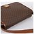 Céline Borsa a tracolla CELINE Macadam Canvas PVC Leather Brown Gold Auth 200945 Marrone D'oro - vista 6