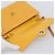 LOUIS VUITTON Epi Pochette Arche Shoulder Bag Yellow M52579 LV Auth 199007 Giallo - vista 9