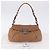 Borsa a tracolla PRADA in pelle marrone argento Auth 200291V - vista 12