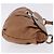 Borsa a tracolla PRADA in pelle marrone argento Auth 200291V - vista 3