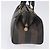 Pequin Borsa a mano FENDI Pecan Canvas PVC Marrone Nero Auth ka5839 - vista 5