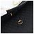 Borsa a tracolla con catena Christian Dior Trotter Canvas Nero Oro Auth 200920 D'oro - vista 15