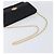 Borsa a tracolla con catena Christian Dior Trotter Canvas Nero Oro Auth 200920 D'oro - vista 7