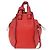 LOEWE Hammock Handtasche Leder 2way Rot Gold Authentisch 197512A Golden - Ansicht 13