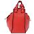 LOEWE Hammock Handtasche Leder 2way Rot Gold Authentisch 197512A Golden - Ansicht 2