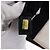 Borsa a tracolla con catena CHANEL 2.55 Nylon Nero Argento CC Auth ka5847A - vista 26