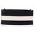 Borsa a tracolla con catena CHANEL 2.55 Nylon Nero Argento CC Auth ka5847A - vista 4