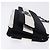 Borsa a tracolla con catena CHANEL 2.55 Nylon Nero Argento CC Auth ka5847A - vista 5