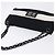 Borsa a tracolla con catena CHANEL 2.55 Nylon Nero Argento CC Auth ka5847A - vista 7
