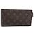LOUIS VUITTON Monogram Bucket GM Accessory Pouch LV Auth 199081 Monograma