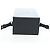 Borsa a Tracolla Box FENDI Pelle Nero Argento Auth 196687M - vista 6