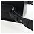 Borsa a Tracolla Box FENDI Pelle Nero Argento Auth 196687M - vista 8