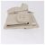 Christian Dior Trotter Canvas Gürteltasche Nylon Weiß Silber Auth ka5837A - Ansicht 5