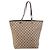 Borsa Tote GUCCI GG Canvas Pink Gold 002 1098 Auth 196324 - vista 2
