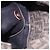 Borsa a tracolla FENDI Zucca Canvas Mamma Baguette Lana Brown Black Auth BA15090V Marrone Nero - vista 10