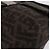 Borsa a tracolla FENDI Zucca Canvas Mamma Baguette Lana Brown Black Auth BA15090V Marrone Nero - vista 15