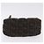 Borsa a tracolla FENDI Zucca Canvas Mamma Baguette Lana Brown Black Auth BA15090V Marrone Nero - vista 5