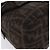 Borsa a tracolla FENDI Zucca Canvas Mamma Baguette Lana Brown Black Auth BA15090V Marrone Nero - vista 8